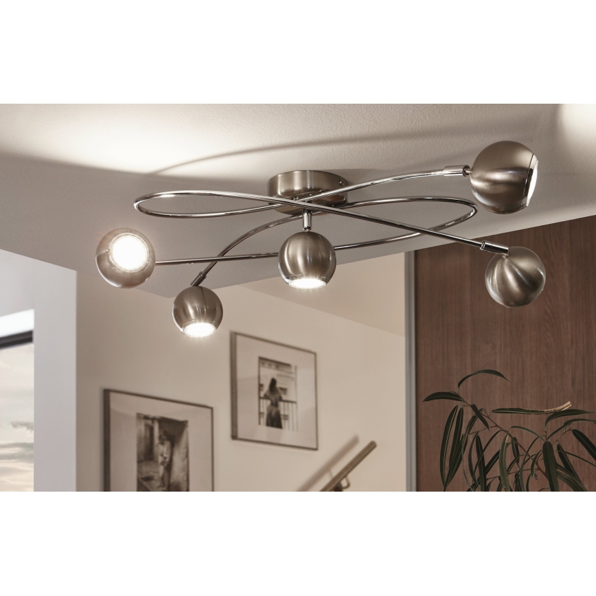 Eglo - LED Reflektorska svjetiljka 5xGU10-LED/3W/230V