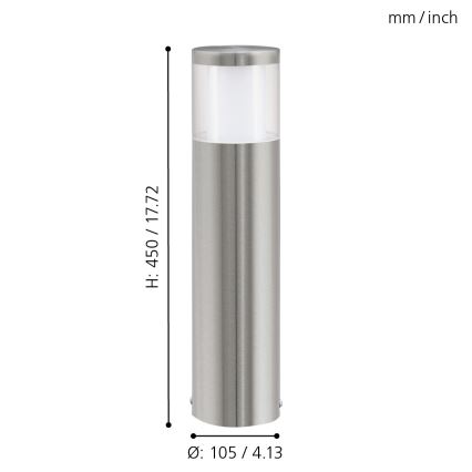 Eglo - LED vanjska rasvjeta LED/3,7W/230V IP44