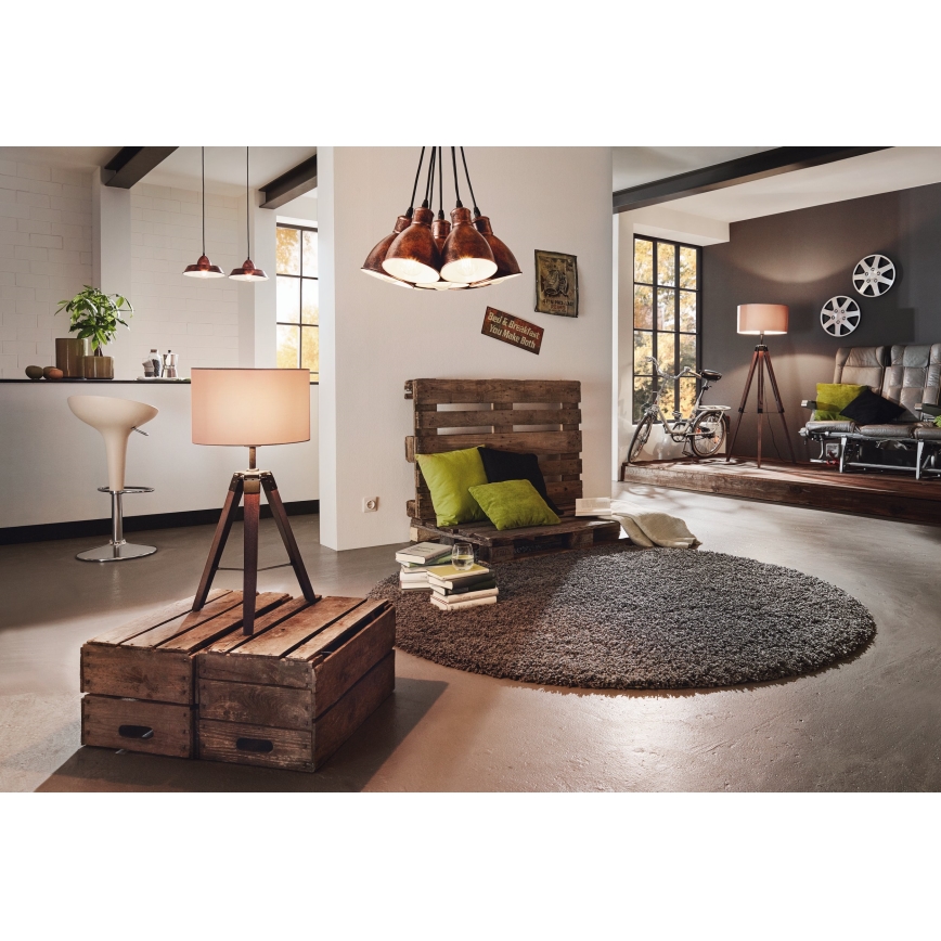 Eglo - Podna lampa 1xE27/60W/230V