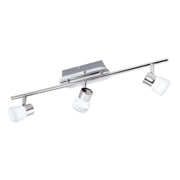 Eglo 94382 - LED Reflektorska svjetiljka PERITO 3xLED/3W/230V 3000K sjajni krom