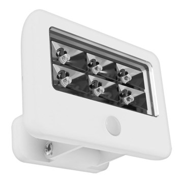 Eglo 94399 - LED vanjsko zidno svjetlo s senzorom GAVELLO LED/0,5W/6xAAA IP54