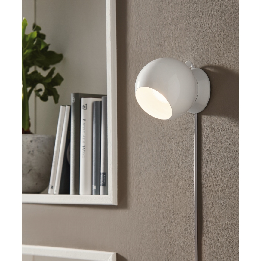 Eglo - LED stolna/zidna lampa 1xGU10/2,8W/230V bijela
