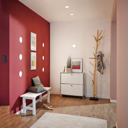 Eglo 94521 - LED ugradna svjetiljka FUEVA 1xLED/5,5W/230V, promjer 12 cm