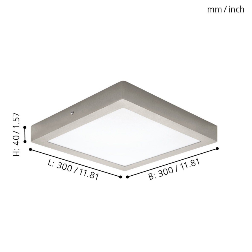 Eglo 94528 - LED Stropna svjetiljka FUEVA 1 LED/22W/230V