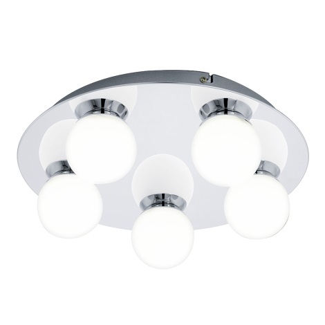 Eglo 94631 - LED svjetiljka za kupaonicu MOSIANO 5xLED/3,3W/230V IP44