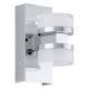 Eglo - LED Zidna svjetiljka za kupaonicu 2xLED/4,5W/230V IP44