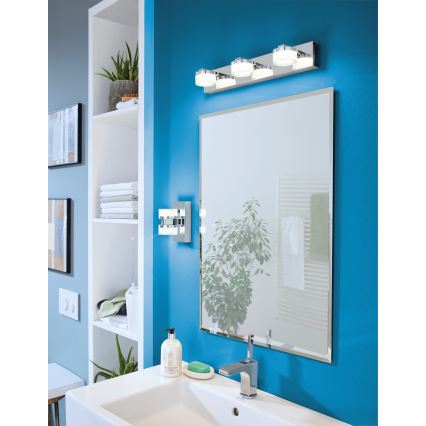 Eglo - LED Zidna svjetiljka za kupaonicu 3xLED/4,5W/230V IP44