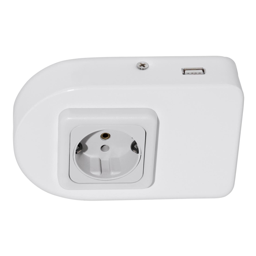 Eglo 94663 - Utičnica za kuhinjske elemente SCHUKO uklj. USB TAXANO