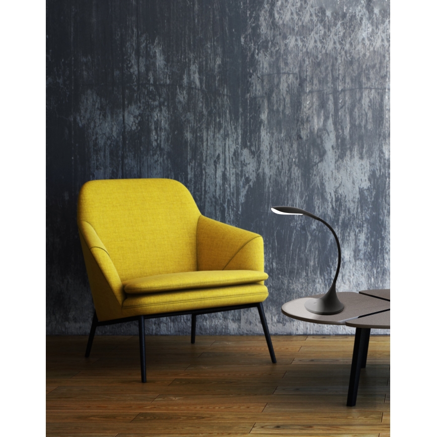 Eglo - LED stolna lampa s prigušivanjem LED/4,5W/230V crna