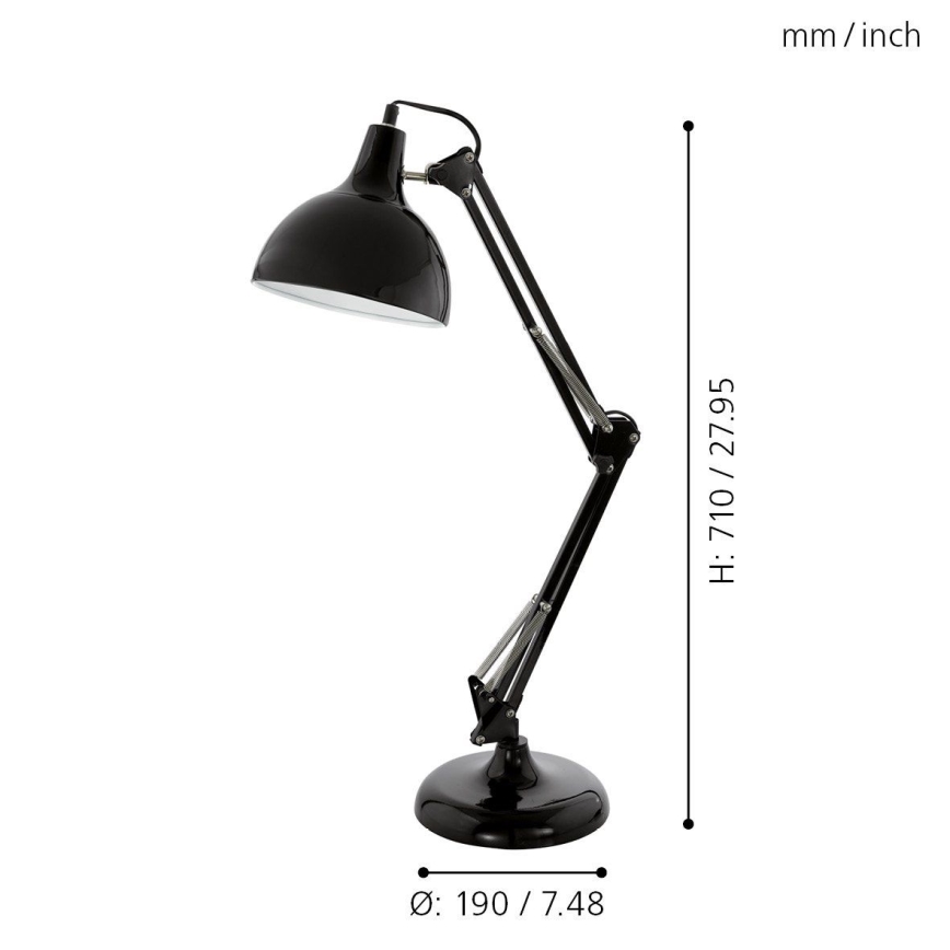 Eglo - Stolna lampa 1xE27/40W/230V