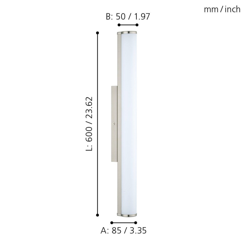 Eglo - LED Svjetiljka za kupaonicu 1xLED/16W/230V IP44