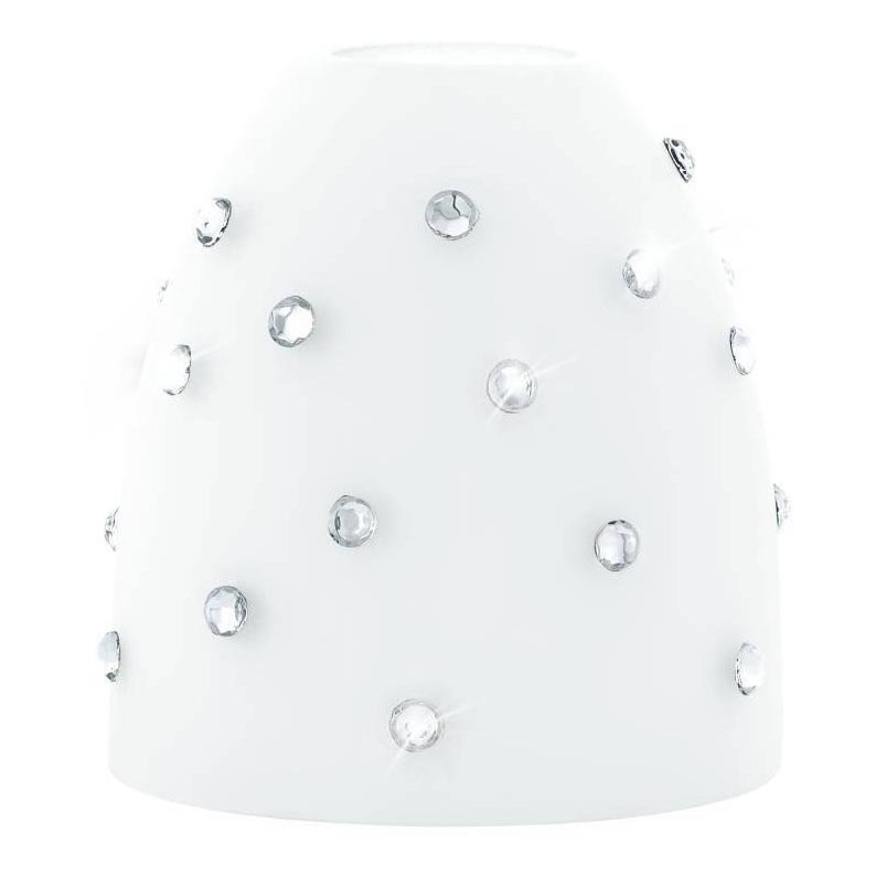 Eglo 94749 - Zamjensko staklo za luster, stolnu lampu, stropnu svjetiljku i reflektorsku svjetiljku MY CHOICE pr. 9 cm bijela/krom