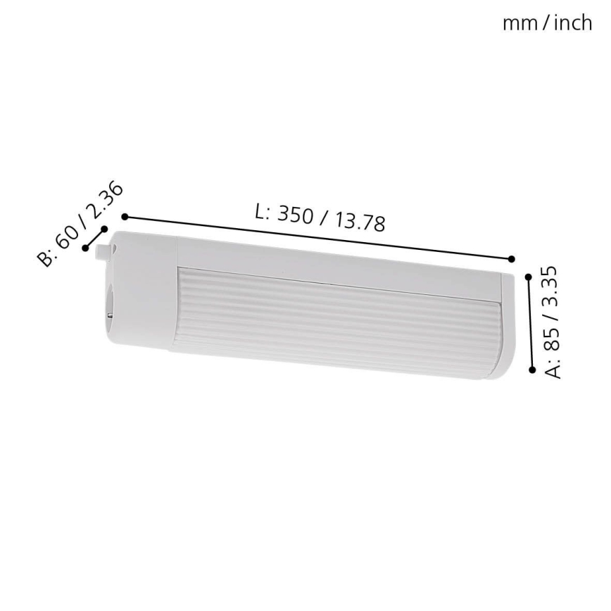 Eglo - Zidna svjetiljka 2xE14/40W/230V