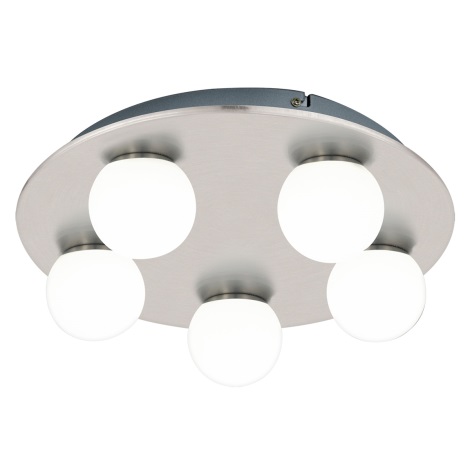 Eglo 95014 - LED svjetiljka za kupaonicu MOSIANO 5xLED/3,3W/230V IP44