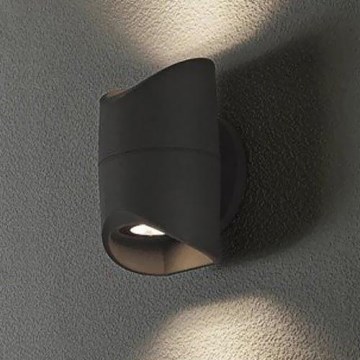 Eglo 95076 - Vanjska zidna svjetiljka ABRANTES 2xLED/6W/230V IP44
