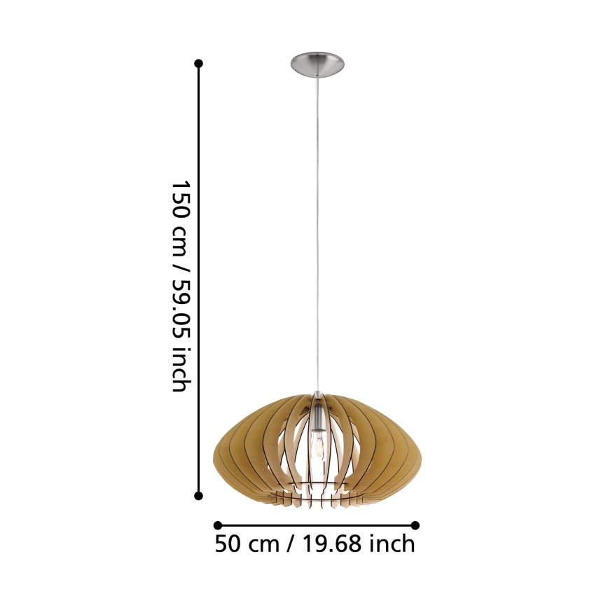 Eglo - Luster 1xE27/60W/230V