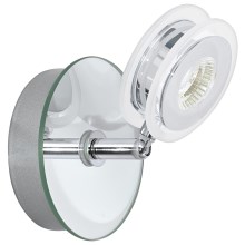 Eglo 95277 - LED reflektorska svjetiljka za kupaonicu AGUEDA 1xLED/3,3W/230V IP44