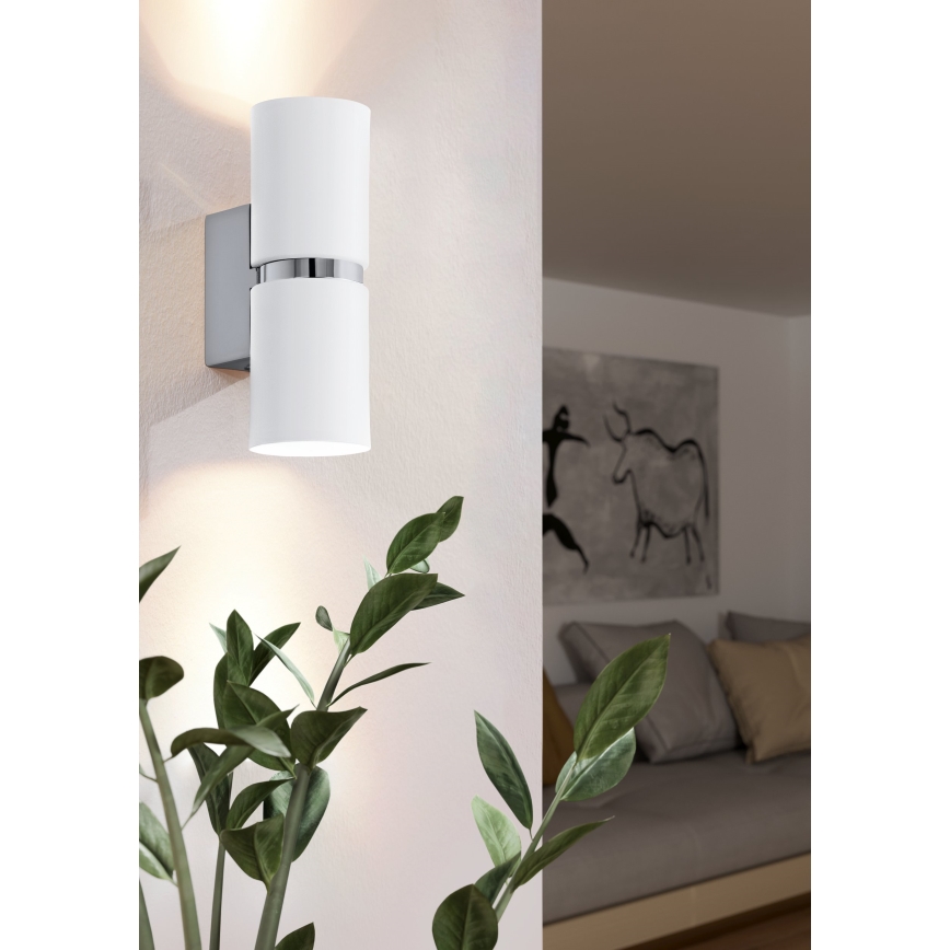 Eglo - LED zidna svjetiljka 2xGU10-LED/4W/230V