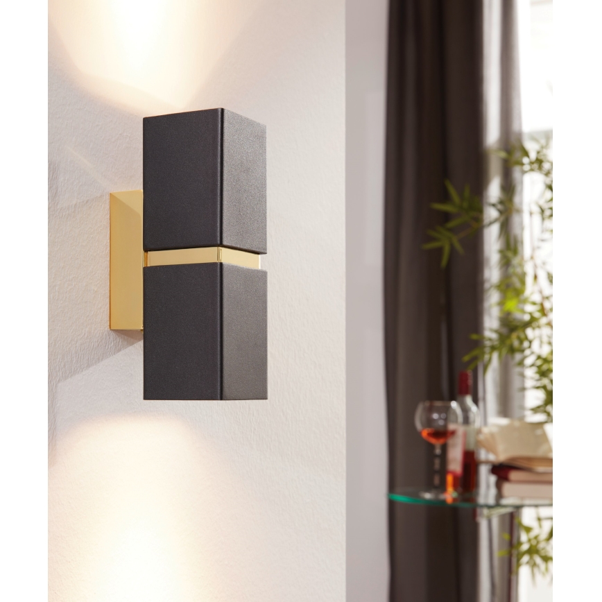 Eglo - LED zidna svjetiljka 2xGU10-LED/4W/230V