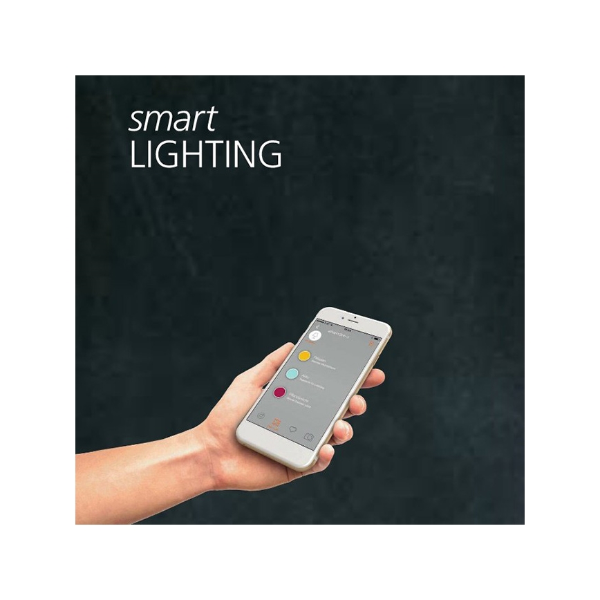 Eglo 95542 - Kristalna stropna svjetiljka TELLUGIO-S s mogućnošću prigušivanja LED/24W/230V