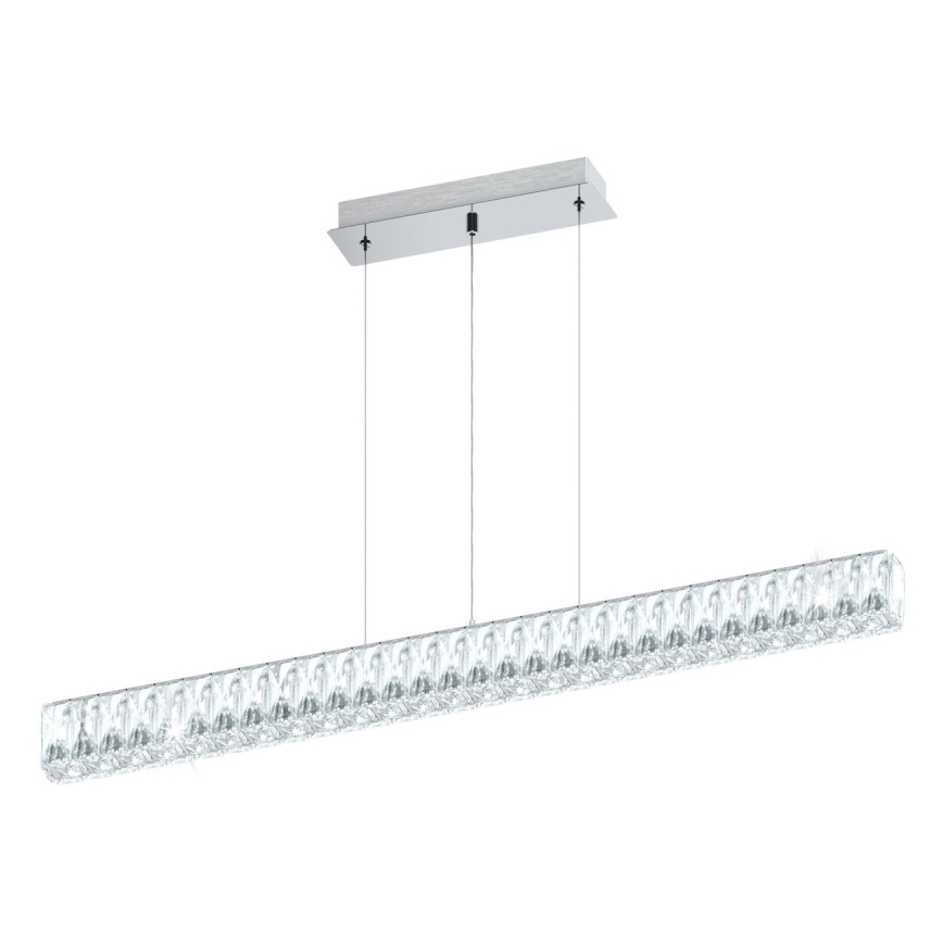 Eglo 95543 - Kristalni luster na sajli TELLUGIO-S LED/36W/230V 3000K
