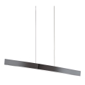 Eglo 95549 - LED luster na sajli FORNES-S, s prigušivanjem, LED/24W/230V 2700-6500K, crna