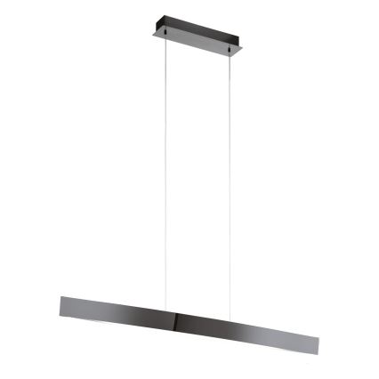 Eglo 95549 - LED dimabilni viseći luster na sajli FORNES-S LED/24W/230V 2700-6500K crni krom