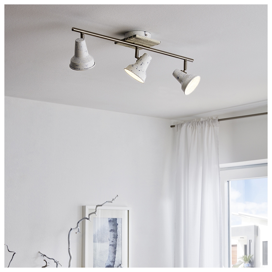 Eglo 95644 - LED Reflektorska svjetiljka FILIPINA 1 3xGU10-LED/3,3W/230V