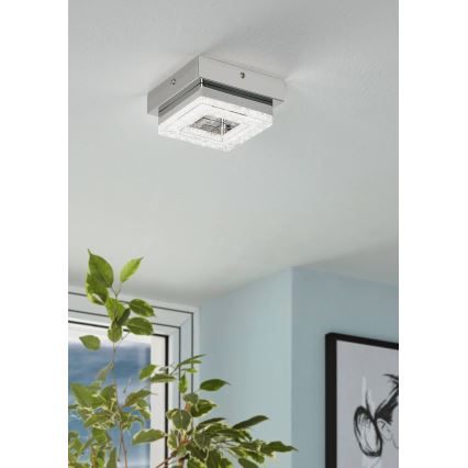 Eglo - LED Kristalna stropna svjetiljka 1xLED/4W/230V