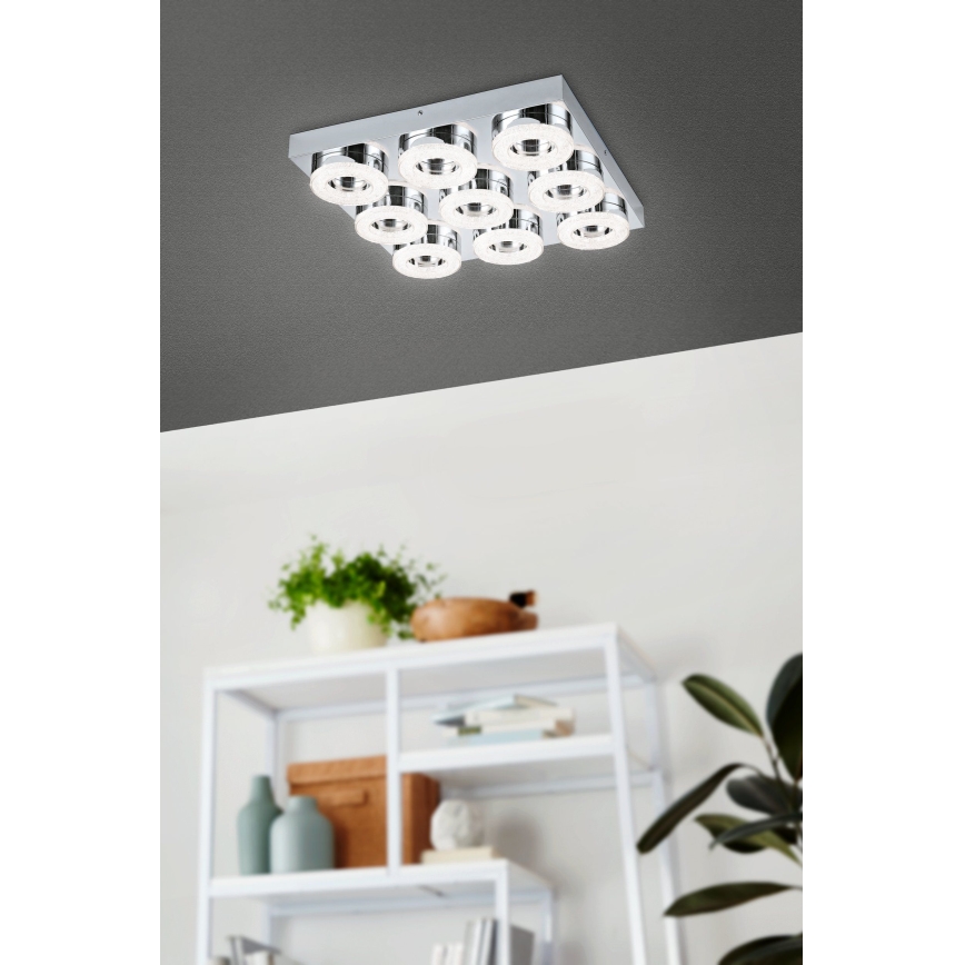 Eglo 95665 - LED Stropna svjetiljka FRADELO 9xLED/4W/230V