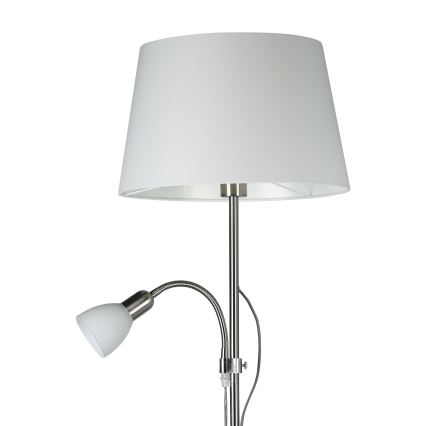 Eglo - Podna lampa 1xE27/60W + 1xE14/40W