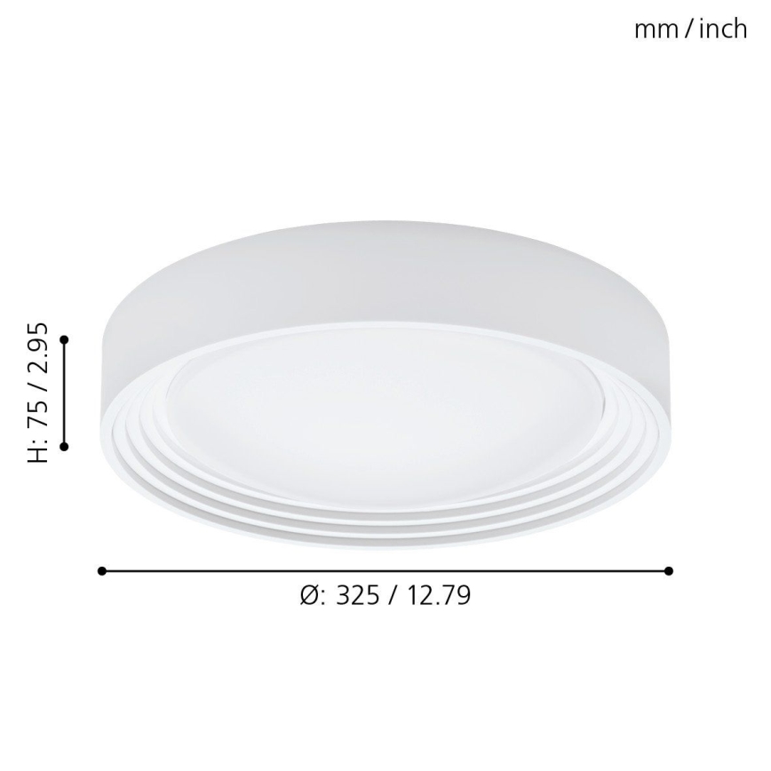 Eglo - LED stropna svjetiljka za kupaonicu LED/11W/230V IP44