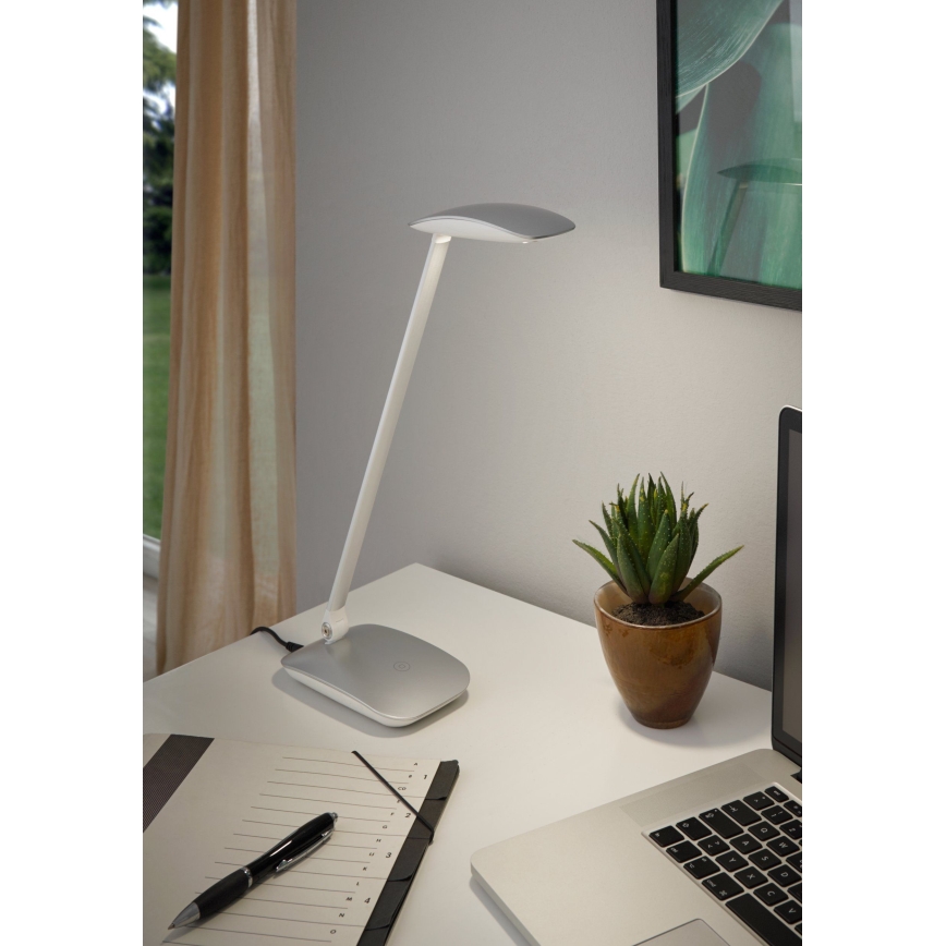 Eglo - LED stolna svjetiljka za prigušivanje 1xLED/4,5W/USB