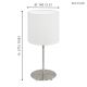 Eglo- Stolna lampa 1xE14/40W/230V