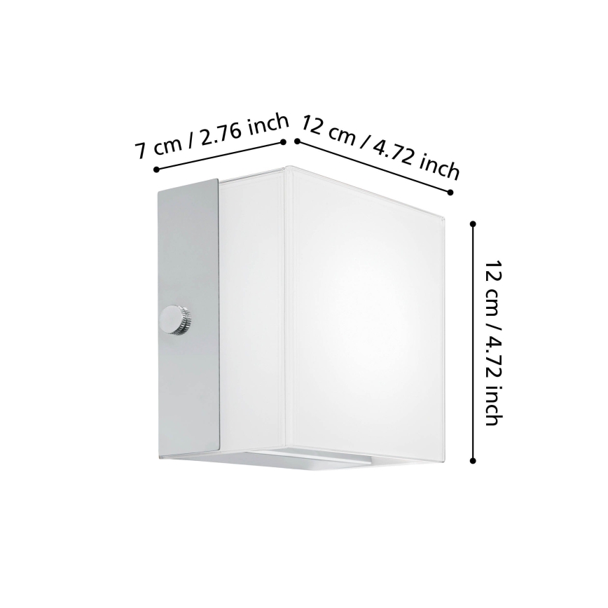 Eglo 95747 - LED zidna svjetiljka ALEA 2 LED/3,7W/230V