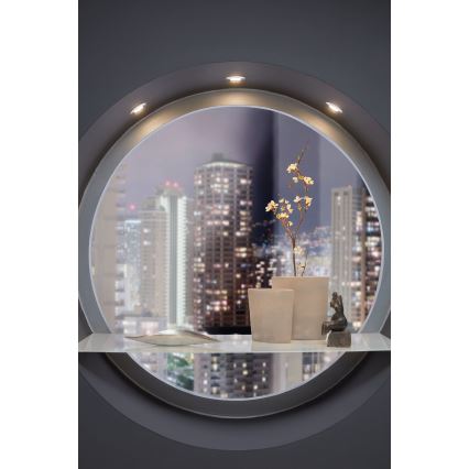 Eglo - SET 3x ugradnih LED stropnih svjetala PINEDA LED/6W/230V