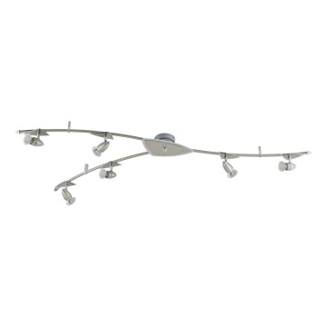 Eglo 95826 - LED Reflektorska svjetiljka WAVE LED 6xGU10-LED/3W/230V