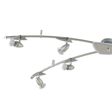 Eglo 95826 - LED Reflektorska svjetiljka WAVE LED 6xGU10-LED/3W/230V