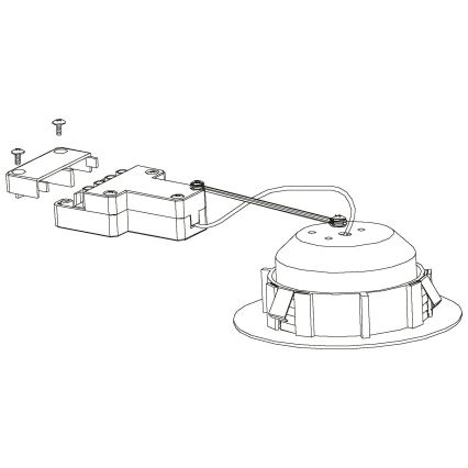 Eglo - LED ugradna svjetiljka 1xLED/6W/230V