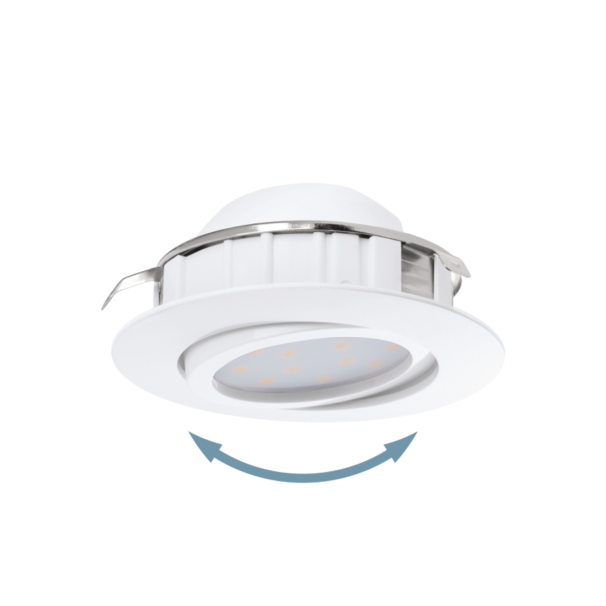 Eglo - Komplet 3x LED ugradnih svjetiljki PINEDA LED/4,9W/230V