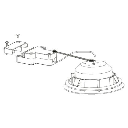 Eglo - LED ugradna stropna svjetiljka LED/11W/230V