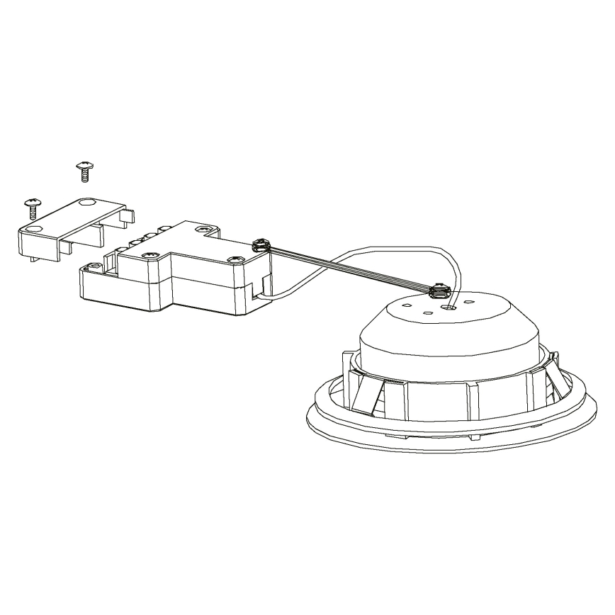 Eglo - LED ugradna stropna svjetiljka LED/11W/230V