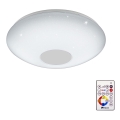 Eglo 95971 - Prigušljiva LED stropna svjetiljka VOLTAGO 2 LED/14W/230V + daljinski upravljač