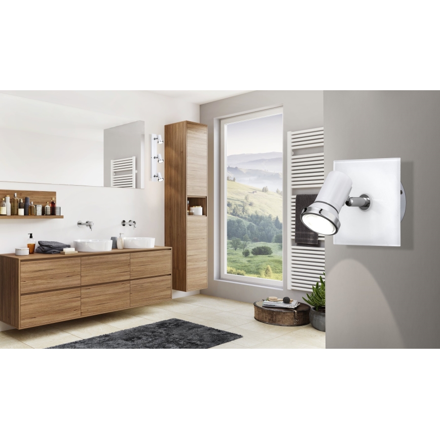 Eglo - LED reflektorska svjetiljka za kupaonicu 3xGU10-LED/3,3W/230V IP44