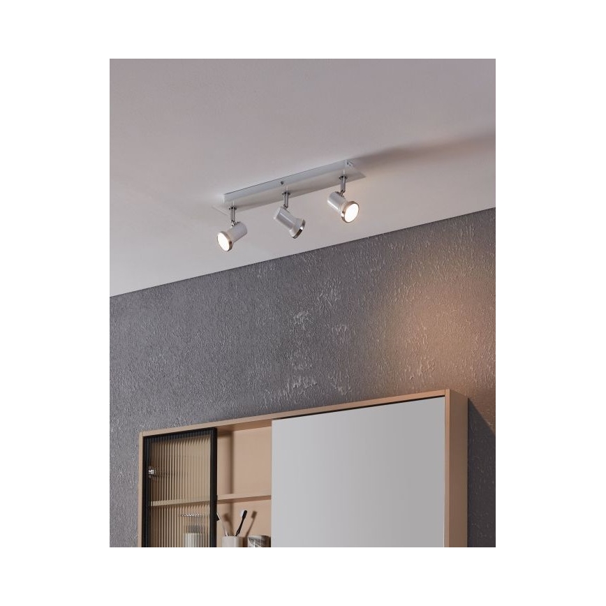 Eglo - LED reflektorska svjetiljka za kupaonicu 3xGU10-LED/3,3W/230V IP44