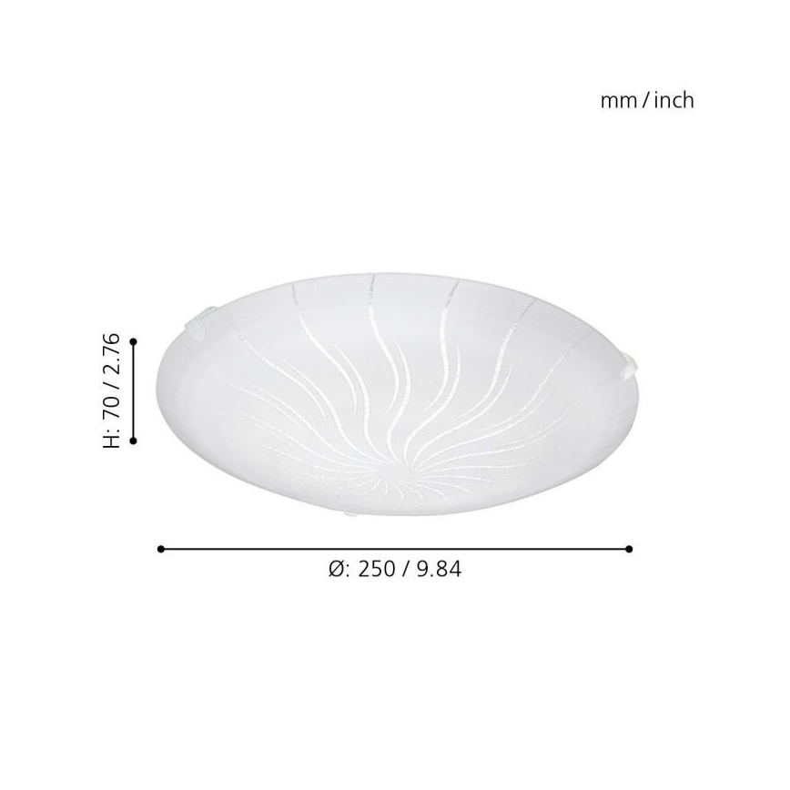 Eglo - LED stropna svjetiljka LED/11W/230V