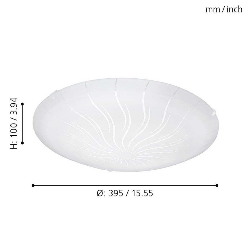 Eglo - LED stropna svjetiljka LED/16W/230V