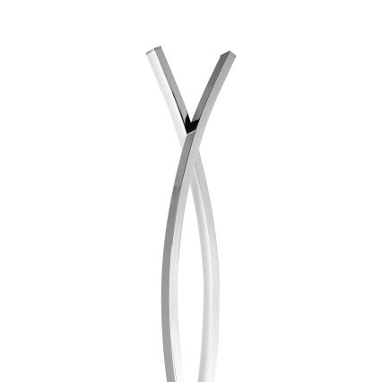 Eglo - LED podna lampa LED/36W/230V sjajni krom