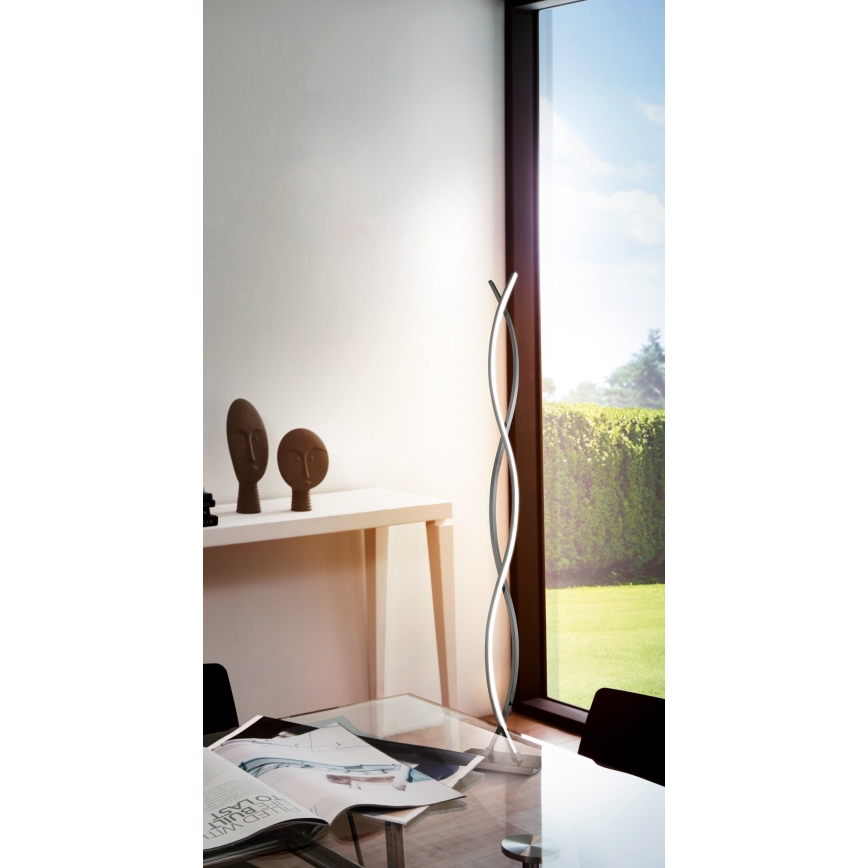Eglo - LED podna lampa LED/36W/230V sjajni krom