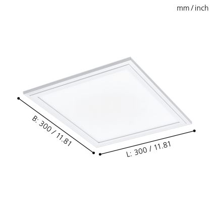 Eglo - LED panel LED/16W/230V